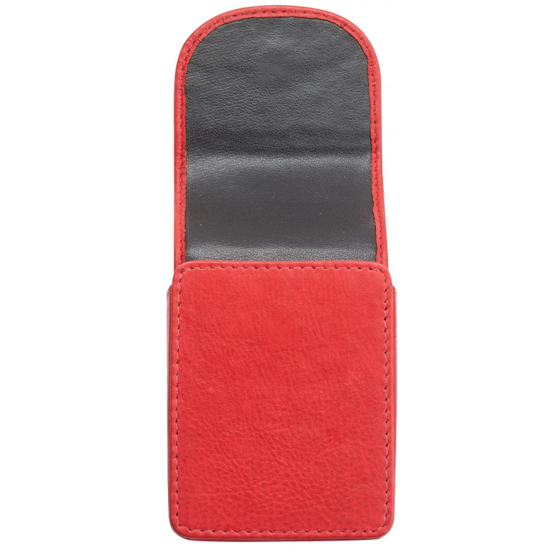 Zippo Leather Cigarette Case Red